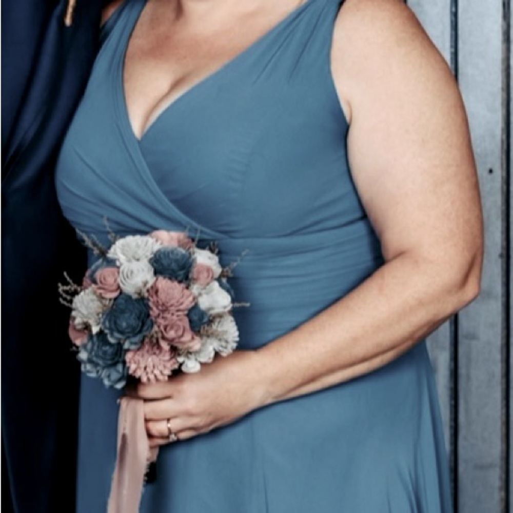 Blue Sleeveless Dress